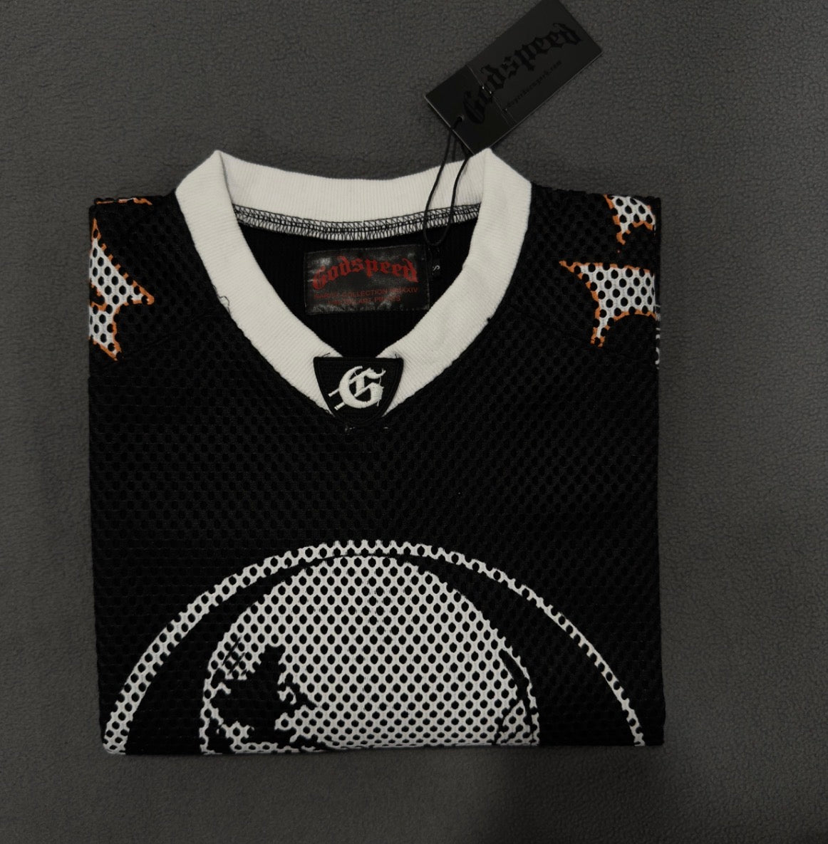 Jersey Godspeed TD Layered Jersey Black/Orange