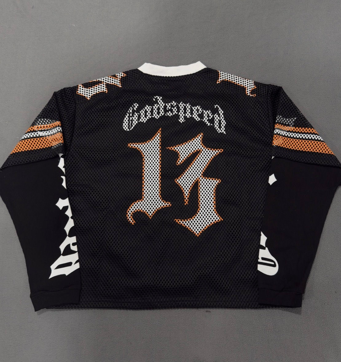 Jersey Godspeed TD Layered Jersey Black/Orange